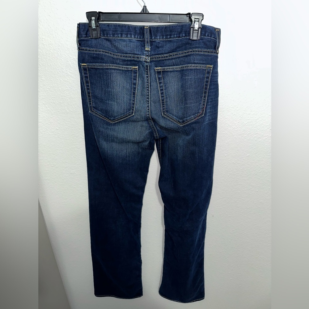 Banana Republic Dark Blue Straight Jeans - Picture 2 of 5
